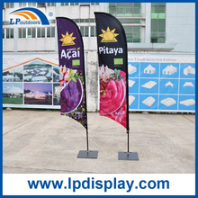 Banderas publicitarias personalizadas 2.8m de la bandera de la pluma para la promoción al aire libre