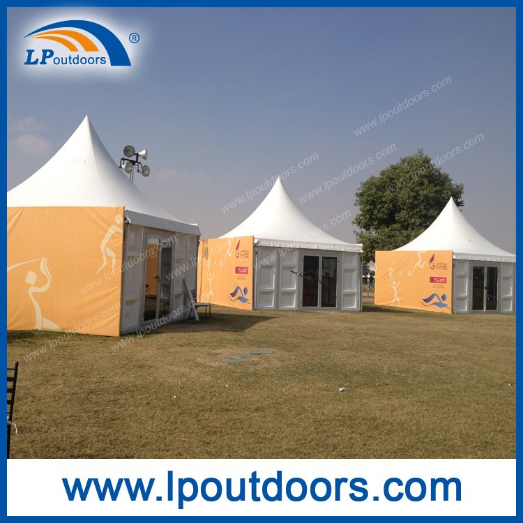 Tienda de aluminio al aire libre del PVC Haji del lujo