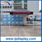 Toldo plegable del tubo de acero hexagonal de los 10ft los x 10ft con el logotipo impreso