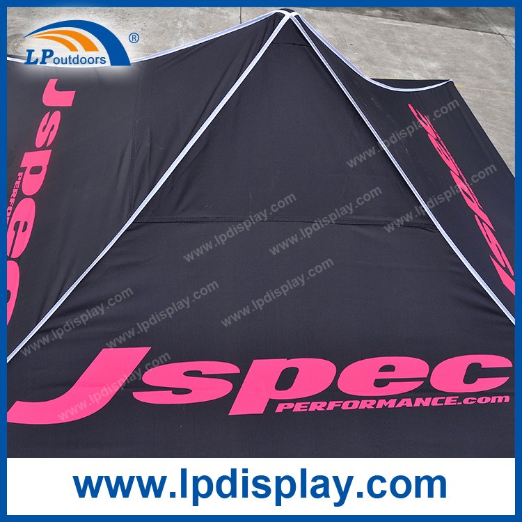 Toldo plegable del tubo de acero hexagonal de los 10ft los x 10ft con el logotipo impreso