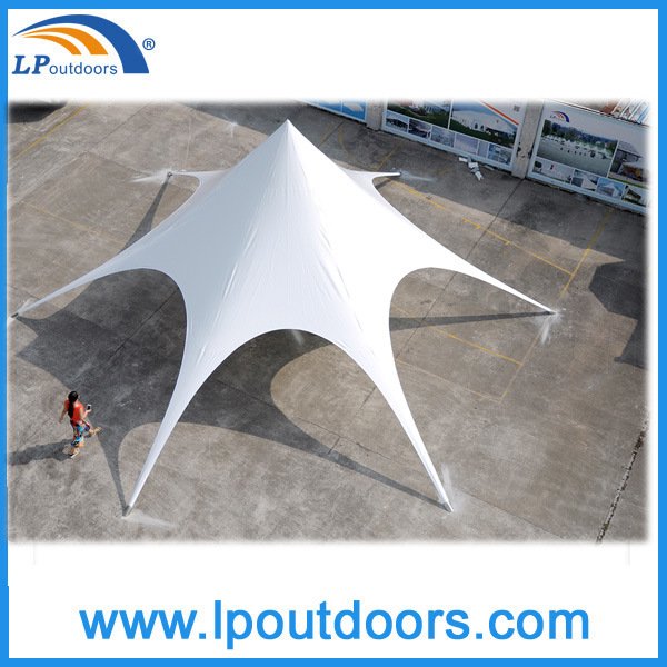 Dia 16m Customized Imprint Logo Beach Star Carpa